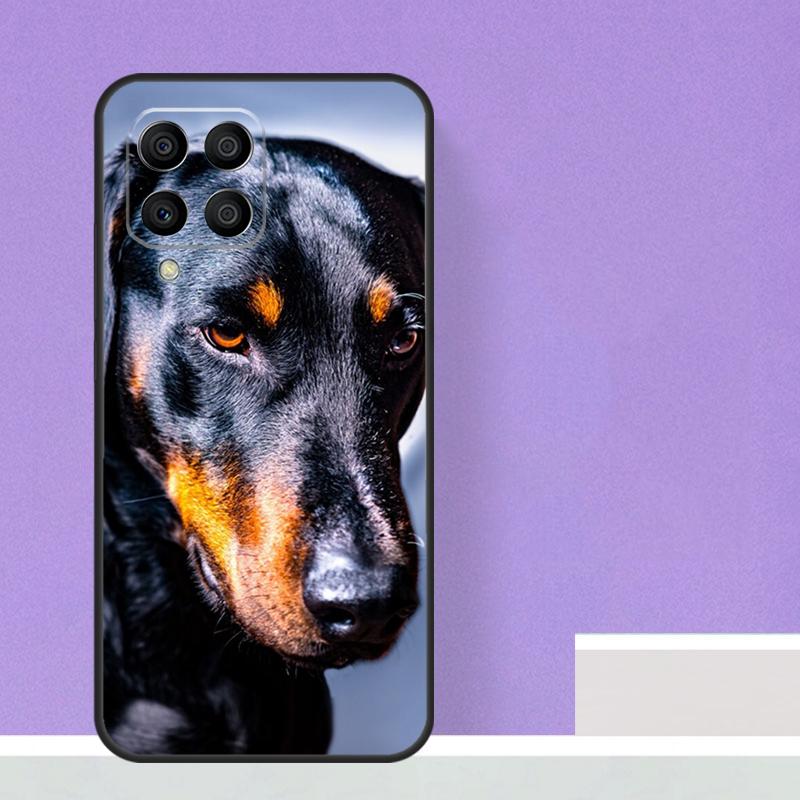 Dobermann Hund Für Samsung Galaxy M55 M15 M13 M33 M53 M20 M30s M31s M12 M32 M52 M11 M51 M14 M34 M54 Hülle