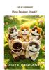 Calico Cat Plush Toy - Stress Relief Desk Companion and Gift for All Ages