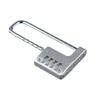 4Digit Lengthened U-shaped Lock Adjustable Password Lock Head Combination Padlock  Wardrobe