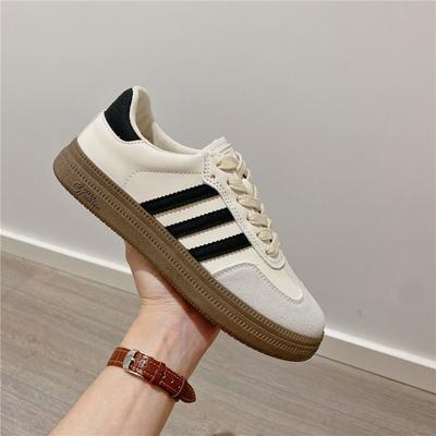 Dexun schoenen plat dames herfst nieuw veterschoenen casual schoenen student sport board schoenen damesschoenen