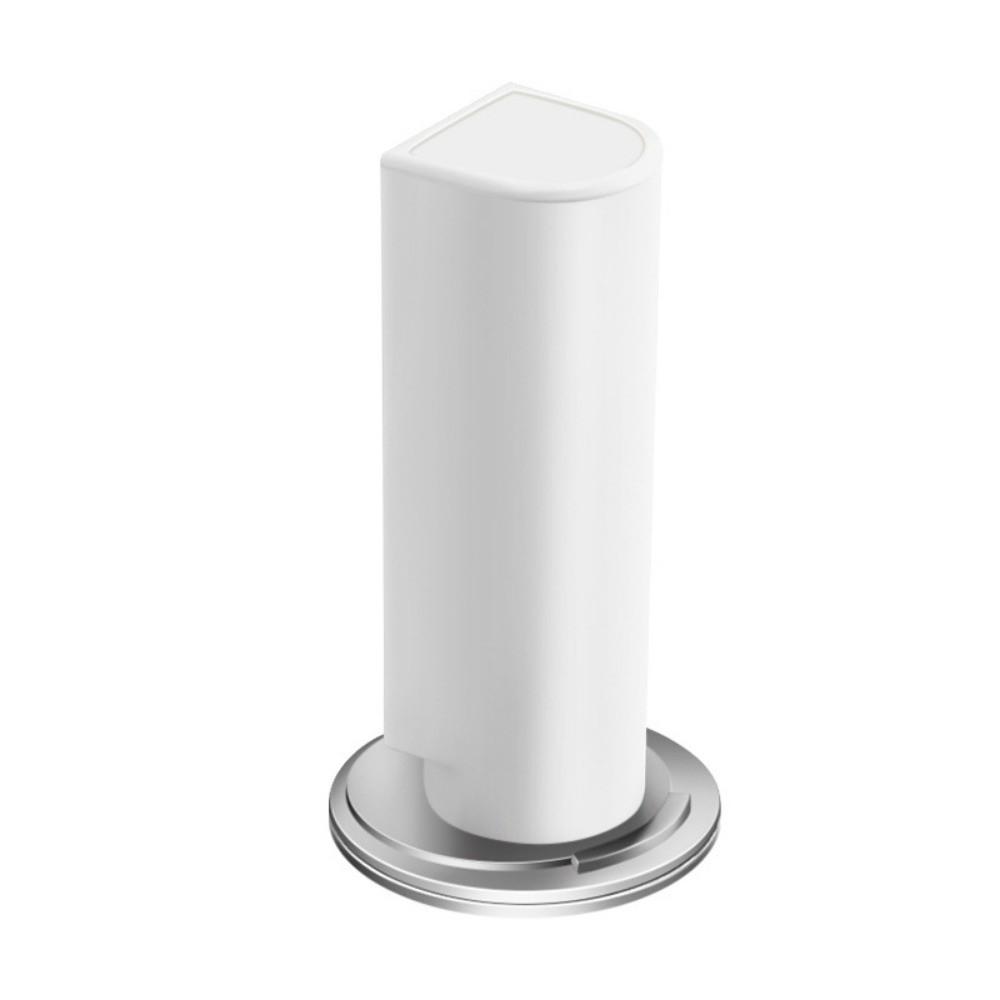 

Magnetic Door Stopper Stainless Steel No Punching Anti-Collision Doorstop Silent Damping Heavy Duty Door Suction Holder білий