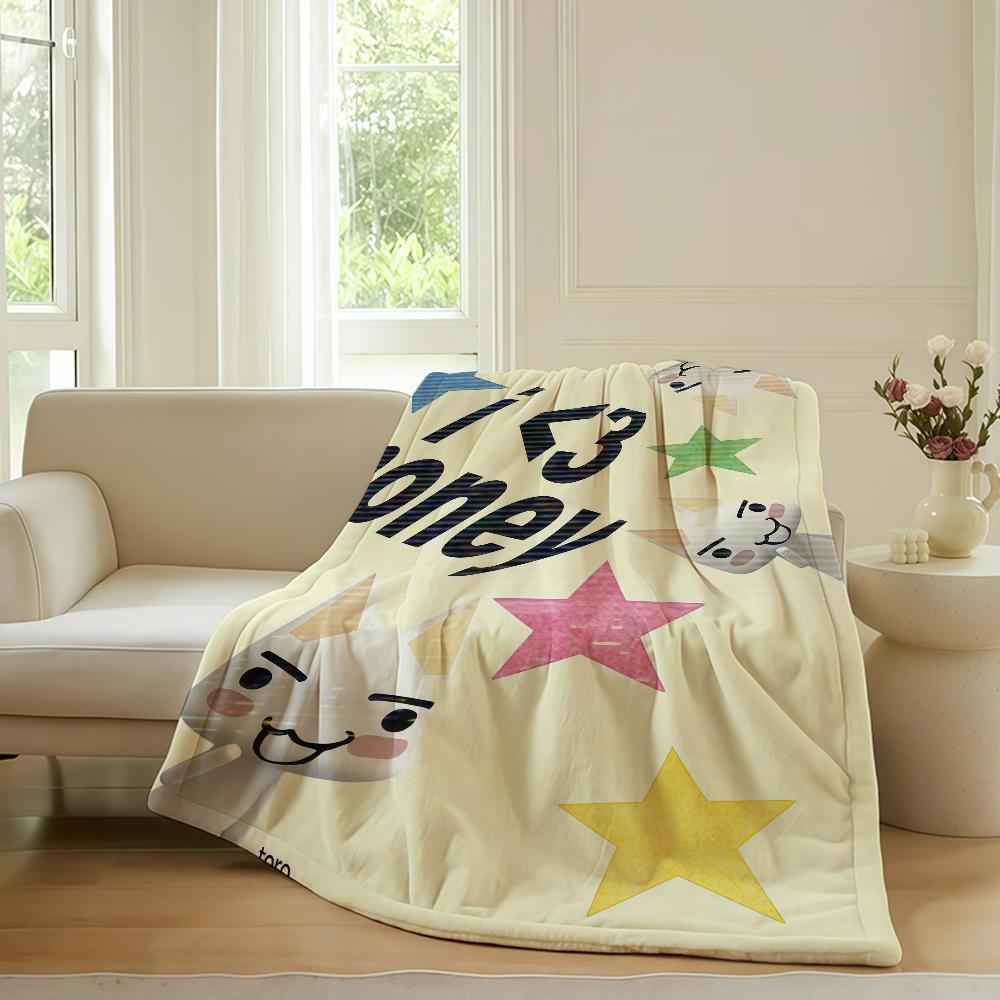 Cartoon cute Inoue Toro Blanket For Sofa Office Bed Plane Travel Sleep Read Relax Camping Soft And Warm