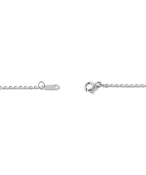 Bonbeau Airplane Silver Necklace 925 Silver Airplane Pendant Silver Necklace