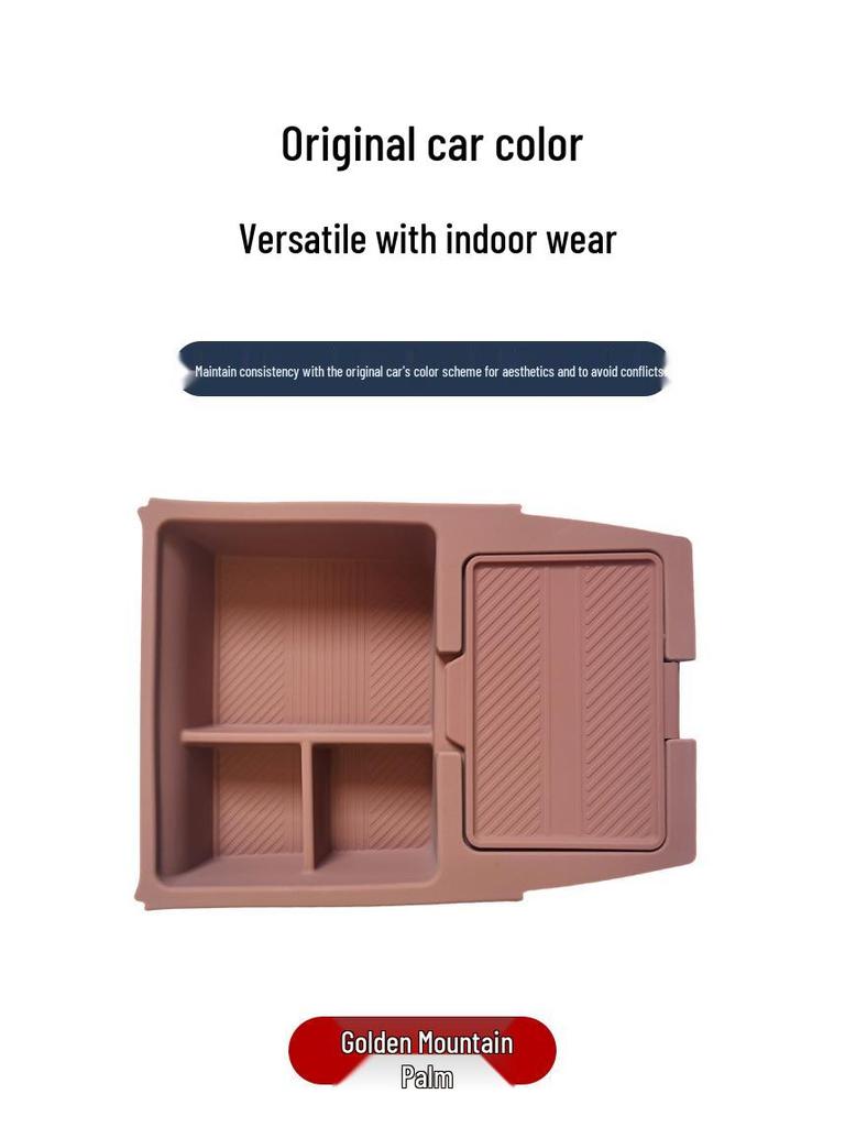 Silicone Under-Dashboard Storage Box for 2026 Denza N9/N8L Cars