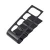 4 Frame Remote Organizer Holder Storage Rack Compact Antislip Stand Black for Dvd Vcr Remote Controls Organizer