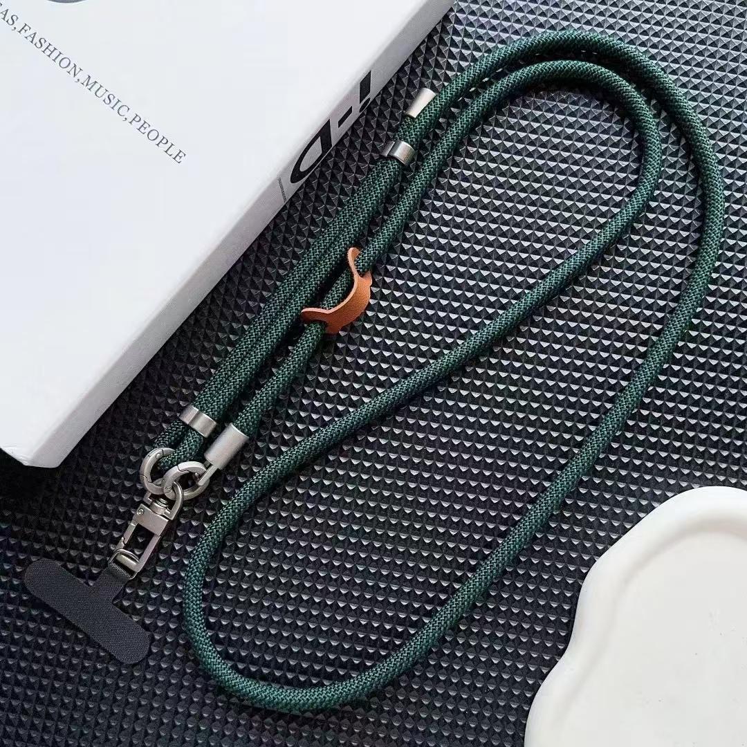 

150cm Phone Long Lanyard Adjustable Crossbody Shoulder Strap with Tether Tab,Diameter: 8mm Style J