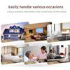 Plastic Wireless Doorbell 60 Chimes Door Chime Kit Electronic Doorbell  Office Entrance