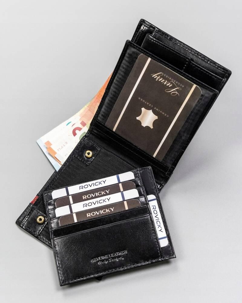 Elegant Men's Leather Wallet - Rovicky