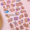 Capybara Crystal 3D Stickers: Cute Animal Rewards for Kids, Journal Decoration, Phone Accessories