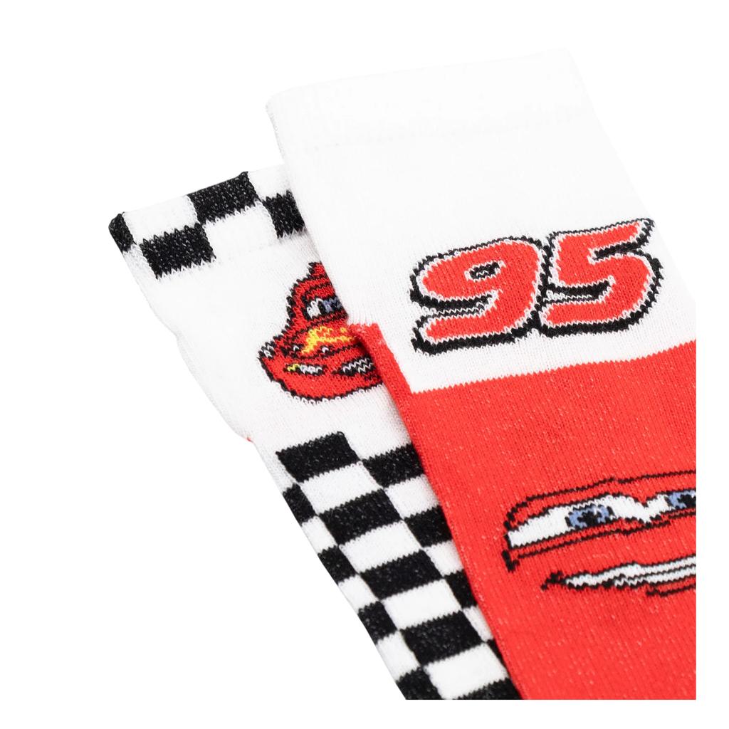 Cars Boys Assorted Designs Calf-Length Socks (Pack of 5)