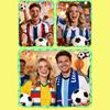 Football Sports Match National Flag Stickers Football Fans Cheer and Assist for Soccer Players,Face Arm Body Temporary Tattoos