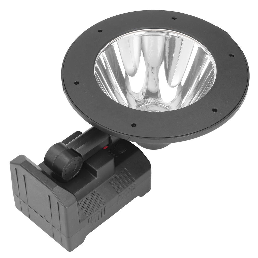 Searchlight 120 degrees Angle Adjustment USB Smart Charging Smart Battery Display Spotlight Flashlight