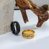 2024 Nordic Viking Runes Distressed Retro Titanium Steel Ring - Bestseller