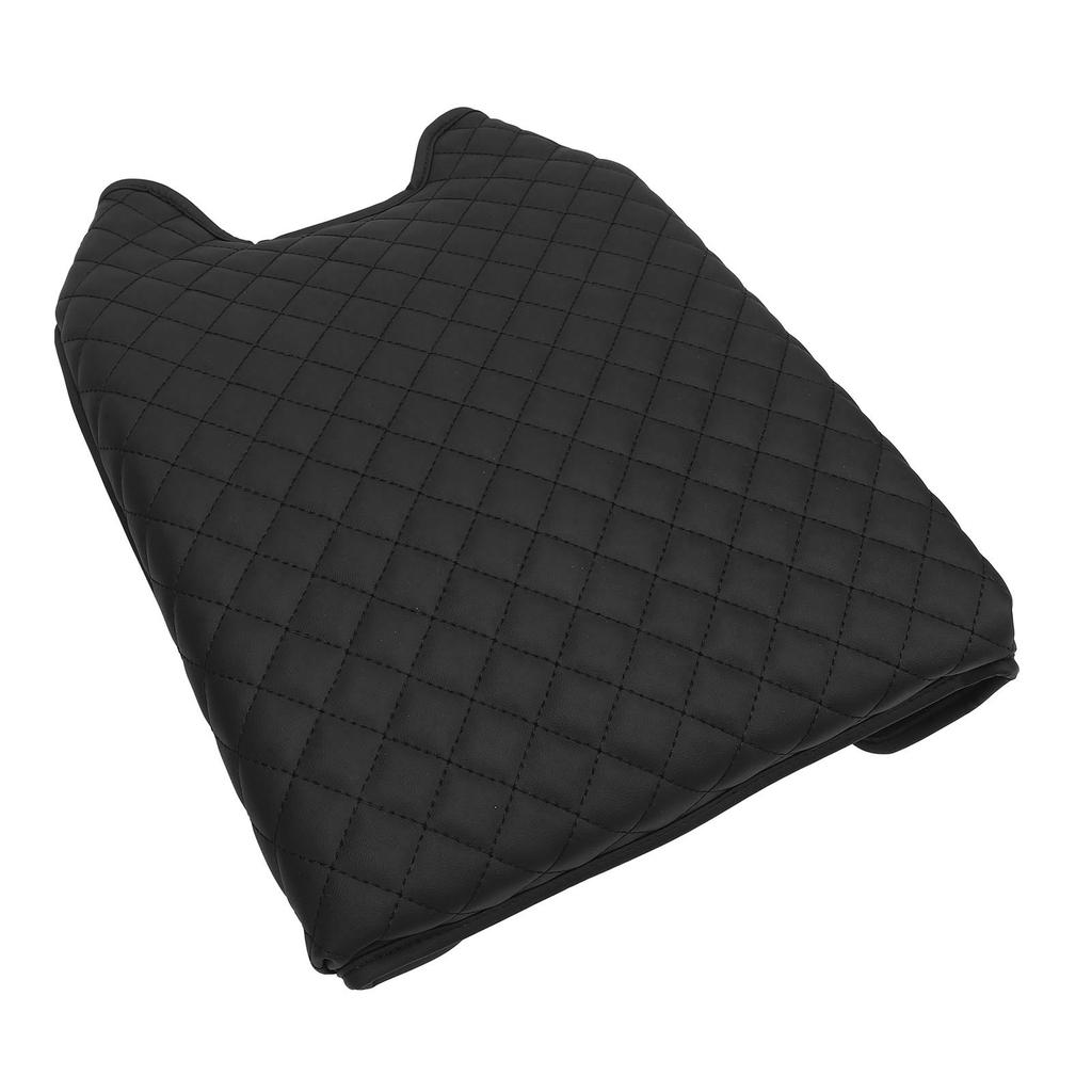 Mittelkonsolenabdeckung Kohlefaserleder Kratzfest Armlehne Sitzbox Abdeckung Schutz