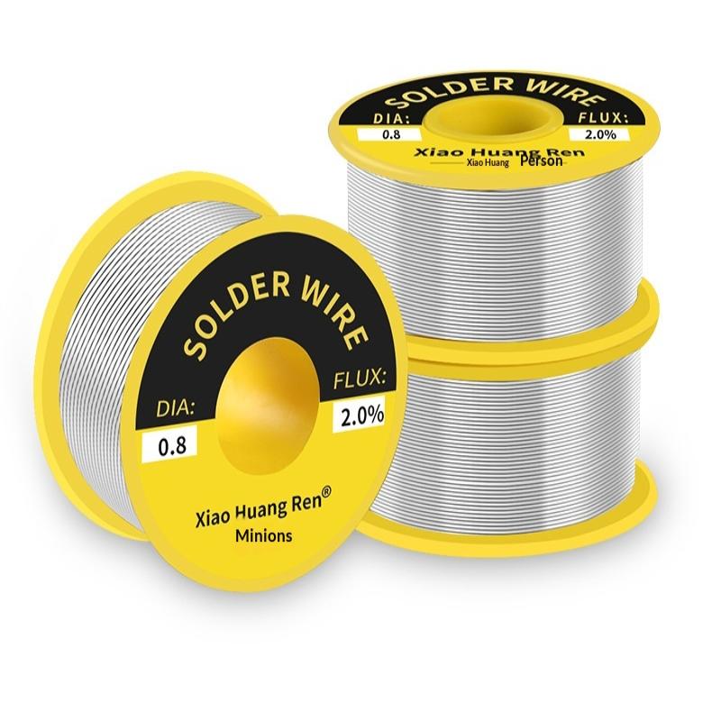 1Roll 50G Solder Wire Tin No-Clean Rosin Core 0.5-1.2Mm Welding Soldering Iron Reel Flux 2% Electronic Soldering Wire Roll