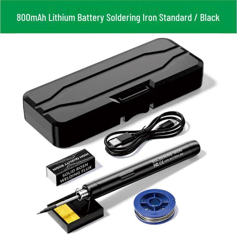 Digitalanzeige Akku USB Lötkolben Set - Tragbares Haushaltsreparaturwerkzeug