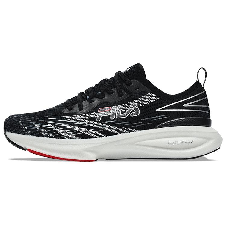 FILA ENERGY Abrasion Resistant Lightweight Rebound Low top Running Shoes Men s Black A12M231106FBK 42.5