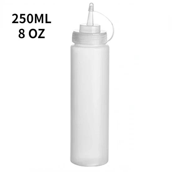 Butelki do wyciskania na przyprawy 250ML/360ML/450ML/650ML/800ML na keczup, musztardę, majonez, ostre sosy, butelki na oliwę z oliwek, gadżet kuchenny