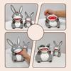 New Stress-relief Big Mouth Donkey Squishy Toy Creative Gift Tpr Material Grey