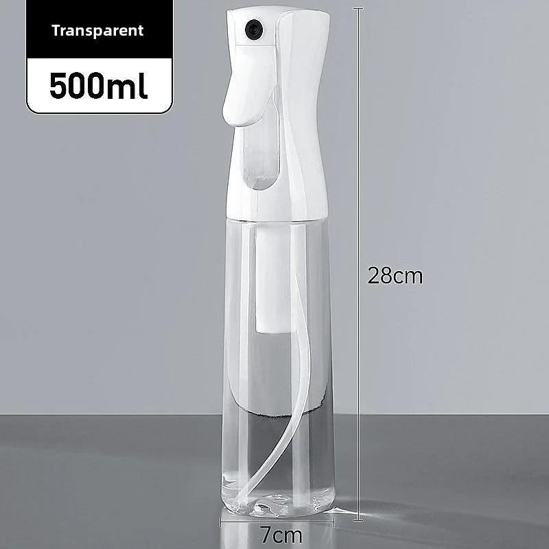 High Pressure Continuous Spray Bottle for Hair Care Makeup Water Mist Sprayer Separate Refillable Press Bottle Press Mist Spray
