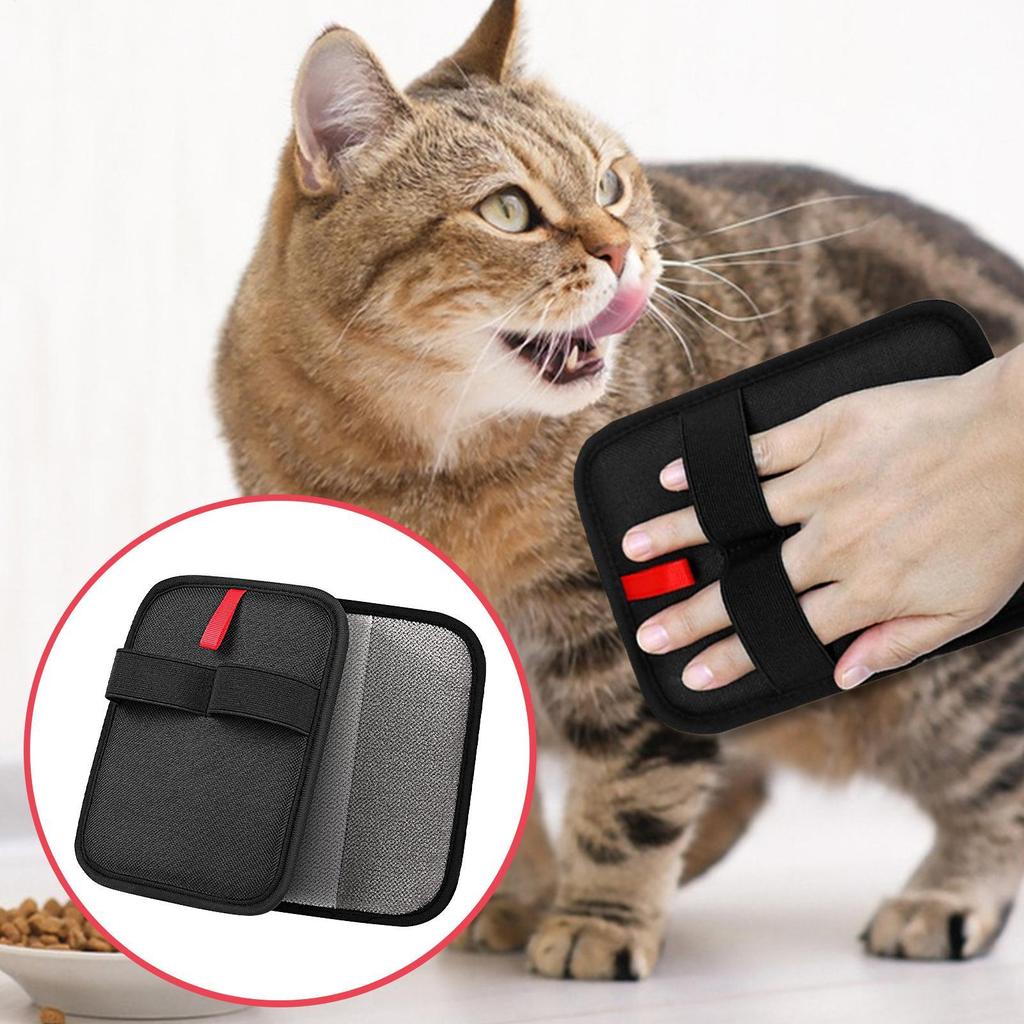 2pcs Pet Cat Hair Static Removal Gloves Reusable Pet Dogs Grooming Gloves Pets Bathing Care Supplies Hair Removal Gloves