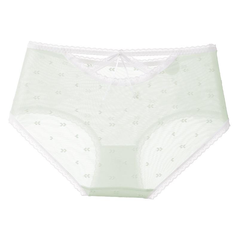 "15D Ultratenké Bezešvé Ledové Hedvábí Nadměrná Velikost Dámské Spodní Prádlo, Antibakteriální Bavlněný Klínek, Dutý Design"