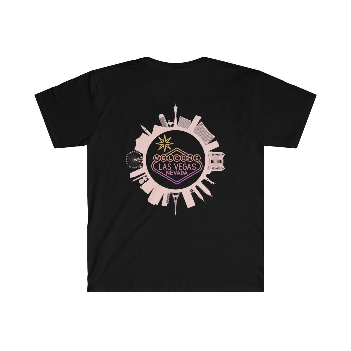 Vegas T-shirt - Las Vegas Shirt / Vegas Party T-shirt S