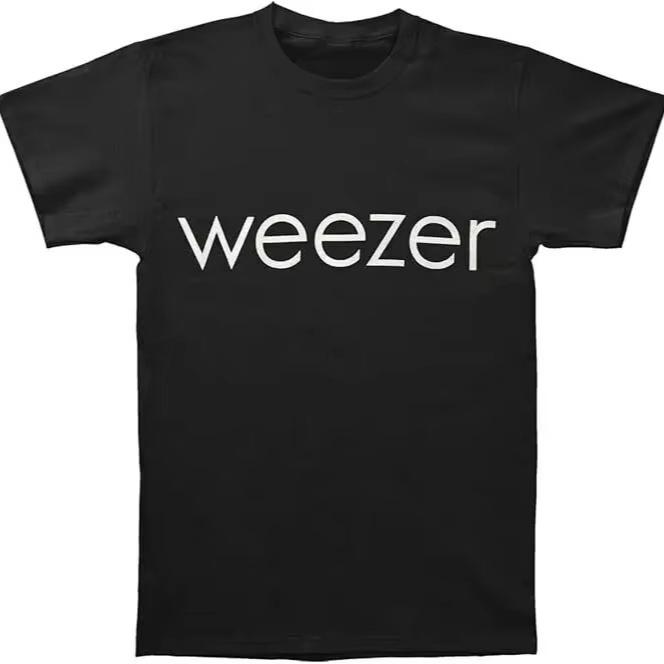 2026 Heiße Weezer The Gathering Tour Vintage Rockposter Grafik T-Shirt Herren Damen Leicht Gedruckt Kurzarm Lässig Outdoor Baumwoll-T-Shirt
