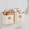 Punch-Free Ginger Garlic Storage Baskets Small Wall-mounted Storage Box  Bedside
