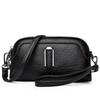 Waterproof Commute Shoulder Bag PU Leather Messenger Bag Portable Crossbody Bag  Students