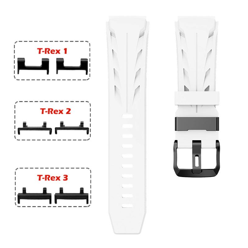 Watch Band for Amazfit T-Rex 3 2 1 Sport Strap Classic Buckle Silicone Wristband for T-Rex 3 2 1 Men Women Accessories Strap