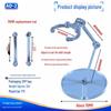 Transparent Acrylic Doll Display Stand with Support Base