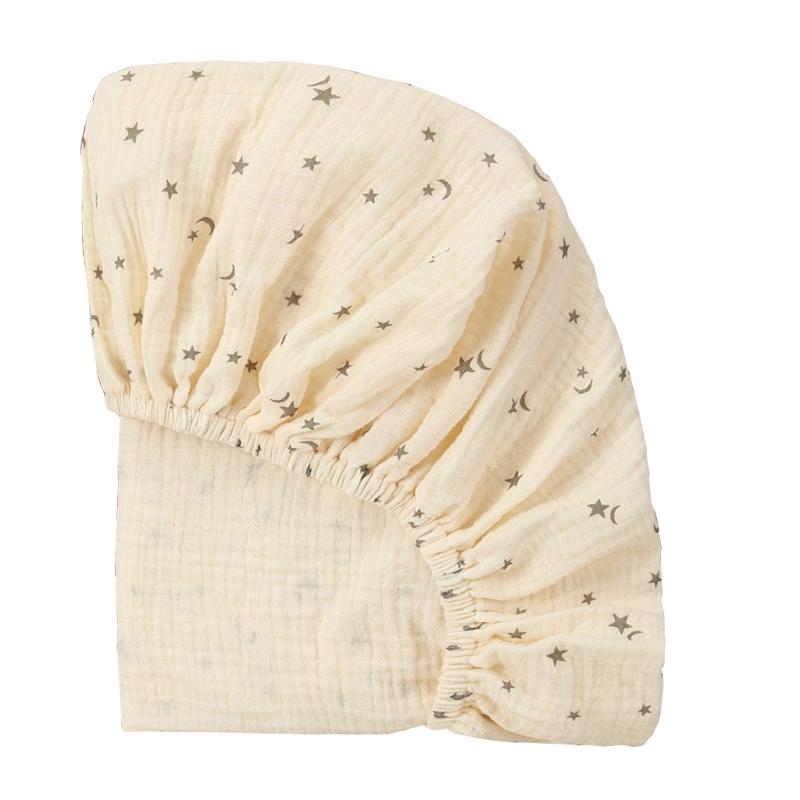 Breathable Baby Bassinet Sheets Removable Cradles Fitted Sheet Changing Mat Cover Protectors for Newborn Infant Cribs
