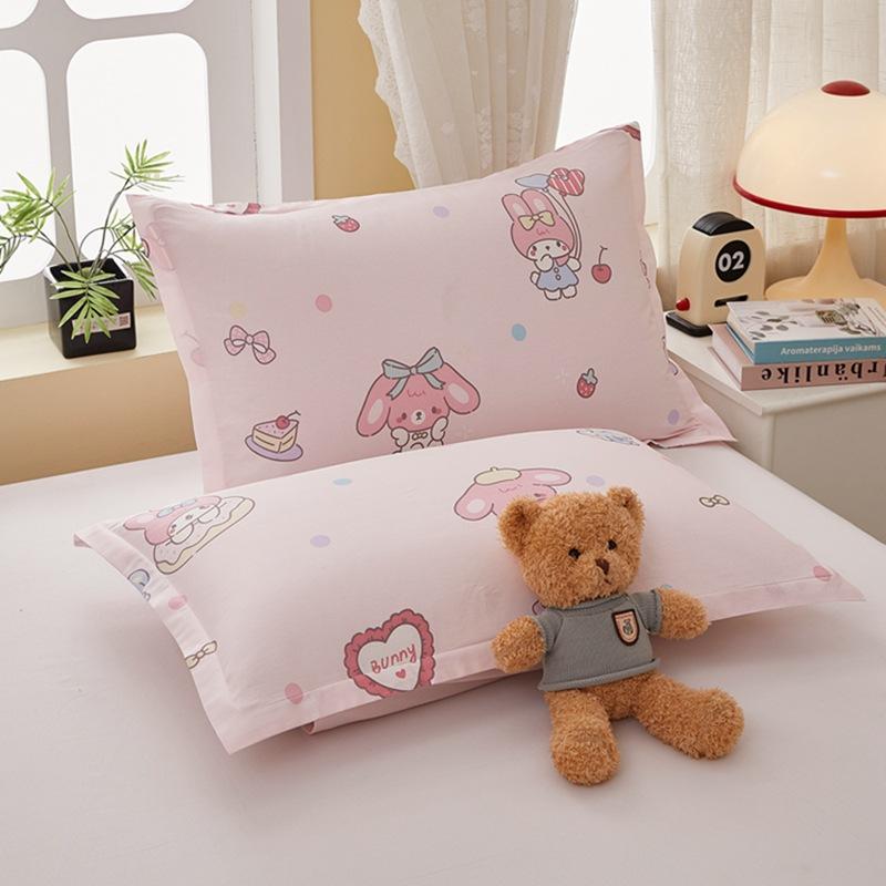 2pcs Floral Pattern Cotton Pillowcase Without Pillow Core, Comfortable Soft Pillow Covers, for Home Bedroom Living Room Decor, 19*29inch