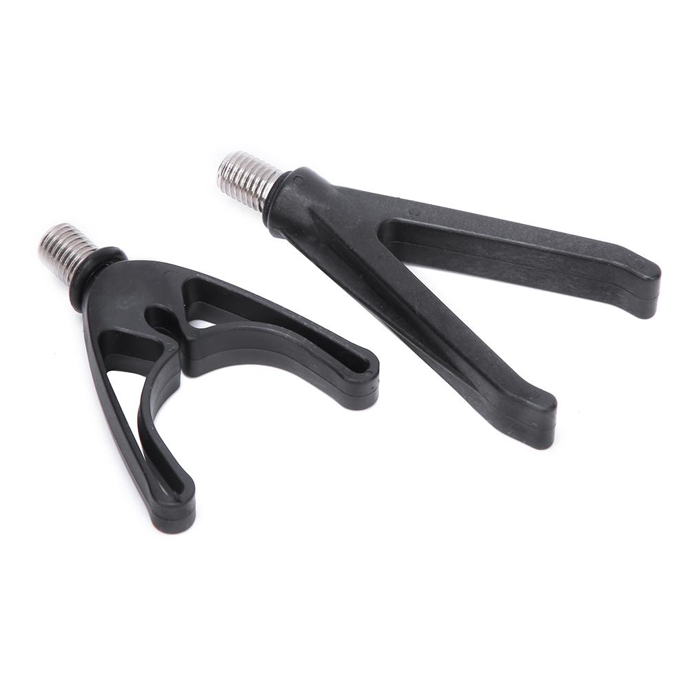 8PCS Plastic Durable Flexible Fishing Rod Alarm Holder Head Fish Pole Bracket Tool Accessory