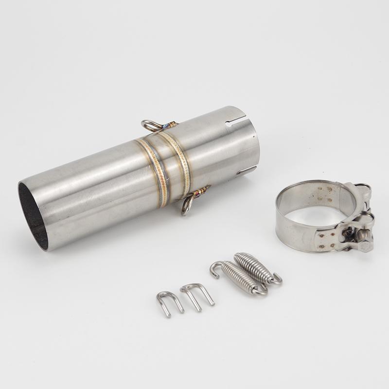 Africa Twin 2020 2021 2022 Motorcycle Exhaust 51mm Middle Link Pipe Section Adapter Connect Tube for Honda CRF1100 CRF1100L crf1100