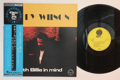 LP Record TEDDY WILSON  With Billie In Mind ULS1839V OVERSEAS 1975 Japan Obi Jazz Used