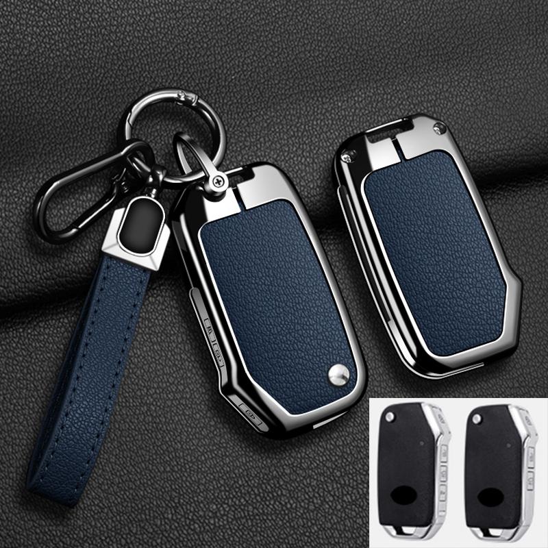 Zinc Alloy Car Key Case Suitable for KIA Ceed 2023 CD Forte Cerato 2019 K3 Gt Seltos Sportage 2020 Sorento Protection Accessorie