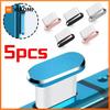 Xiaomi 2/5Pcs Type-C Dust Plugs USB Charging Port Protector for Samsung Xiaomi Huawei Universal Phones Charging Port Dust Cover Caps