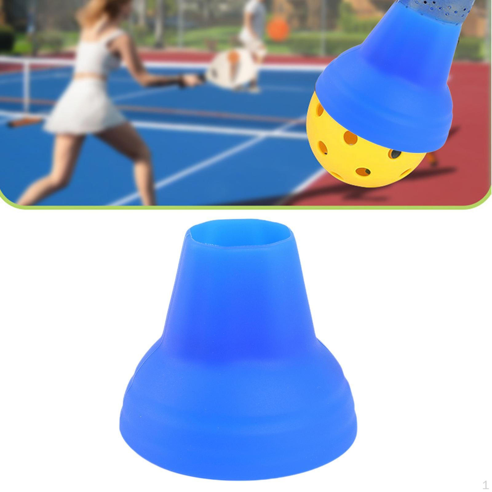 

Извлекатель мячей Pickleball крепится к универсальному основанию Paddle Bottom без наклона