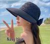 Women's Luxury Large Brim Sun Protection Straw Hat for Summer Beach Vacations