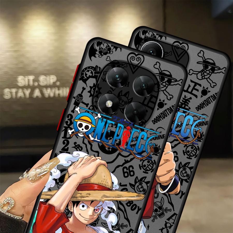 Case for Xiaomi Redmi Note 14 13 Pro Plus A4 13C 14C 9S 10 12 11 Funda Back Phone Cover One Piece Luffy Cute