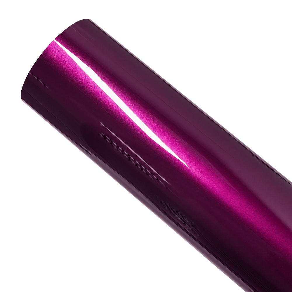 Glossy Jam Purple Metallice PET Wrapping