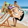 Mr Bean Print Beach Towel, Large Soft Quick Dry Towel for Beach Camping Swimming