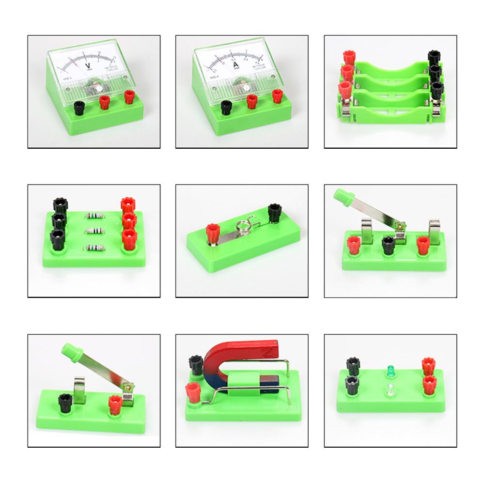 Elektrický obvod učební hračka Vědecká krabice Experiment s magnetismem