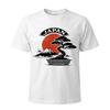 Shinei T-shirt Bonsai Mount Fuji Sunrise Japanese Pattern Print 100 Cotton L White Culture Souvenir Overseas