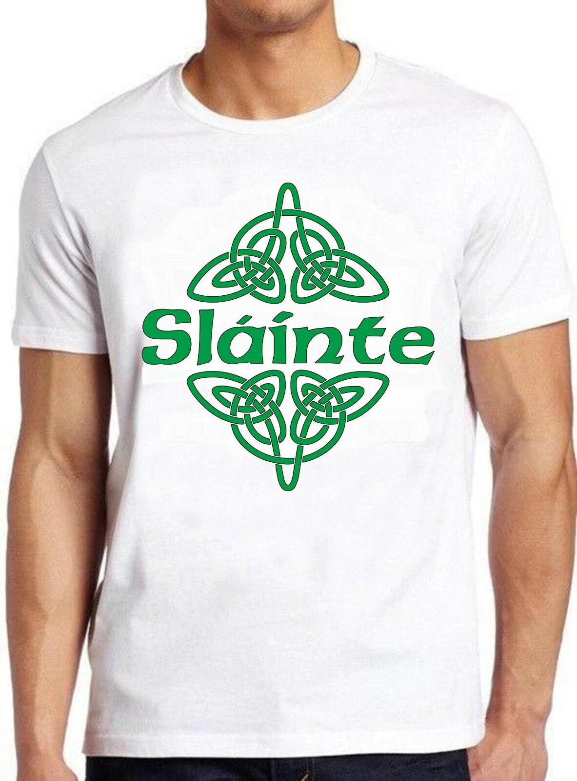 Slainte Irish St. Patrick s Day Shamrock Meme  Cult Movie Gift Tee T Shirt M640 S