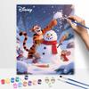 Disney Winter Snowman Painting Art Kit Handmade Diy Home Decorations