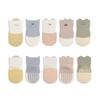 Anti-slip Insulating Infant Socks - Rubber Sole, Seamless Mid-calf Cotton for Learning to Walk