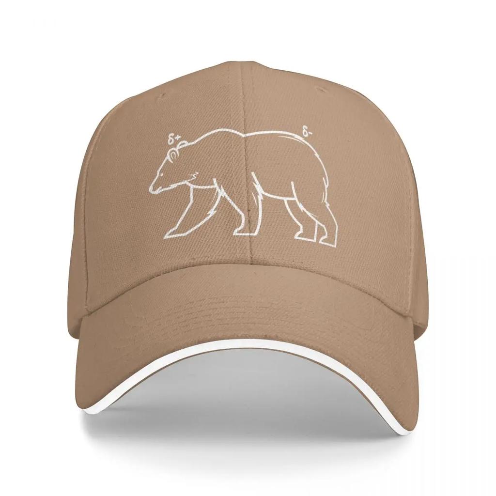 Chemistry Polar Bear Baseball Cap Wild Ball Hat New  Men Caps Womens
